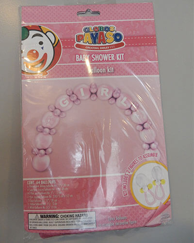 Speciale-kleinverpakkingen1662 BABY SHOWER KIT GIRL