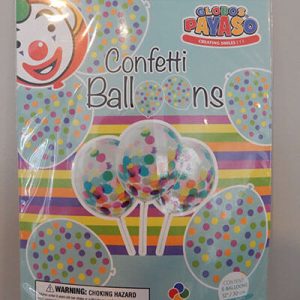 Speciale-kleinverpakkingen2610 BALLONS MET CONFETTI NO. 12