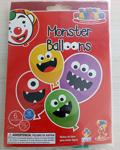 Speciale-kleinverpakkingenMonster-Front-1758 SET MONSTER BALLONS