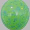 The-Balloon-Factory-Bedrukte-Ballonnen-1052-met-bloemen Ballon no. 12 assorti kleuren met sterren, harten, bloemen, lippen en stippen