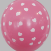 The-Balloon-Factory-Bedrukte-Ballonnen-1052-met-harten Ballon no. 12 assorti kleuren met sterren, harten, bloemen, lippen en stippen