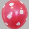 The-Balloon-Factory-Bedrukte-Ballonnen-1577 Ballon no. 14 metallic assorti kleuren met sterren