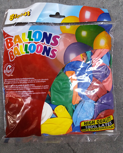 The-Balloon-Factory-Groot-Verpakkingen-1015 Balloon no. 10 pastel, 50 per bag