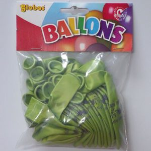 COMMUNIEBALLONS - parel appelgroen