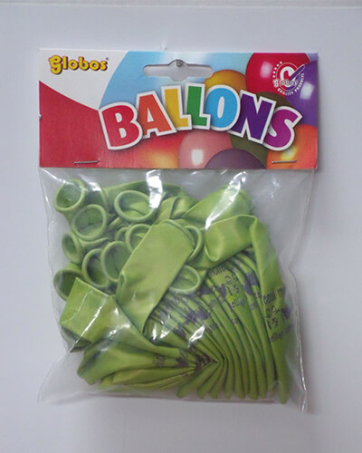 The-Balloon-Factory-Klein-Verpakkingen-11216 COMMUNIEBALLONS - parel appelgroen