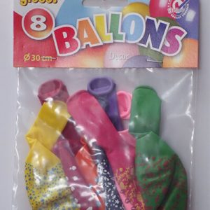 The-Balloon-Factory-Klein-Verpakkingen-2004 DECORBALLONS bedrukt met diverse motieven
