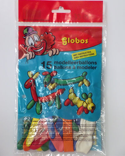 The-Balloon-Factory-Klein-Verpakkingen-2014 MODELLEERBALLONS assorti met inlay