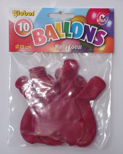 The-Balloon-Factory-Klein-Verpakkingen-2036 HARTBALLONS - ROOD