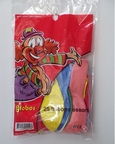 The-Balloon-Factory-Small-Packaging-2058 PARTY BALLOONS printed bag