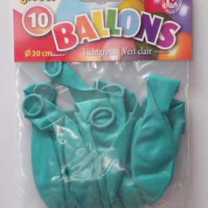 DECORATIEBALLONS - LICHTGROEN