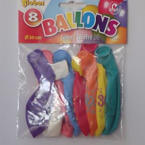 The-Balloon-Factory-Klein-Verpakkingen-2174 NUMBER BALLOONS 30