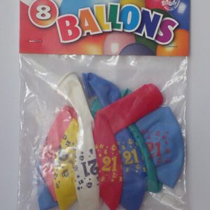 The-Balloon-Factory-Klein-Verpakkingen-2179 NUMBER BALLOONS 21