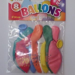 NUMBER BALLOONS 70