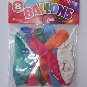 NUMBER BALLOONS 1