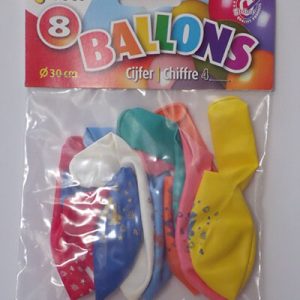 The-Balloon-Factory-Klein-Verpakkingen-2225 NUMBER BALLOONS 4