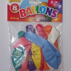 NUMBER BALLOONS 6