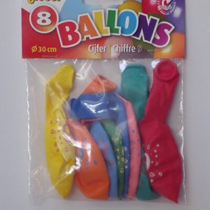 NUMBER BALLOONS 9