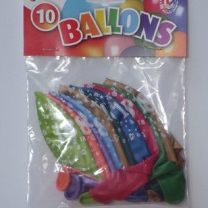 CIJFERBALLONS 18 METALLIC - HL