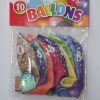 CIJFERBALLONS 80 METALLIC - HL