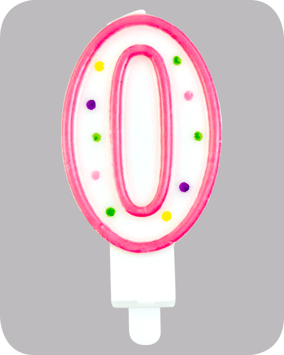 The-Balloon-Factory-Party-Producten-GP5100 Candle on holder no.0