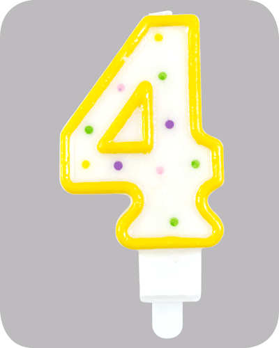 The-Balloon-Factory-Party-Producten-GP5104 Candle on holder no. 4