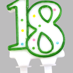 The-Balloon-Factory-Party-Producten-GP5118 Kaars op houder no.18