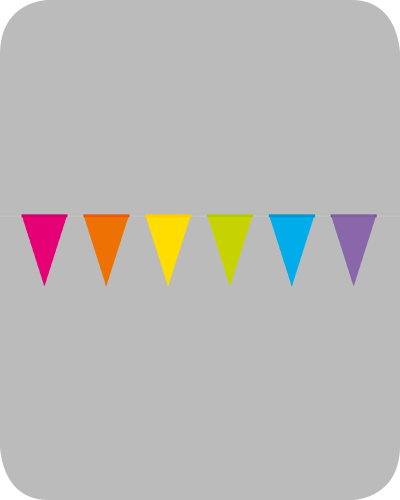 The-Balloon-Factory-Party-Producten-GP5123 Multi Paper Garland 10m