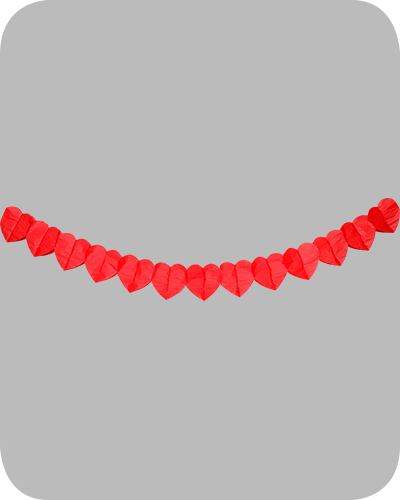 The-Balloon-Factory-Party-Producten-GP5126 Slingerkrans "Hearts"