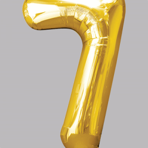 the-balloon-factory-cijfer-folie-ballonnen-6327-6347 FOIL BALLOON Gold 34 inch No. 7
