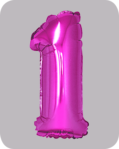 the-balloon-factory-cijfer-folie-ballonnen-6370-6372 FOLIEBALLON 16 inch Rosé 1
