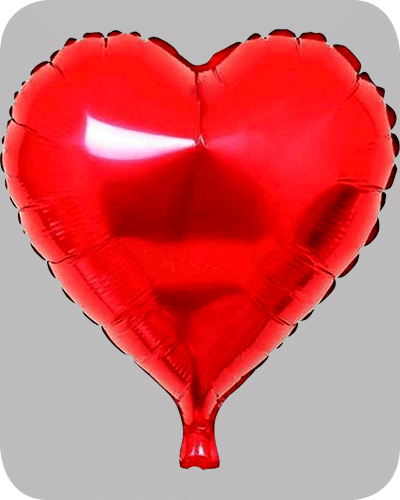 the-balloon-factory-cijfer-folie-ballonnen-6376 FOIL BALLOON 18 inch Heart